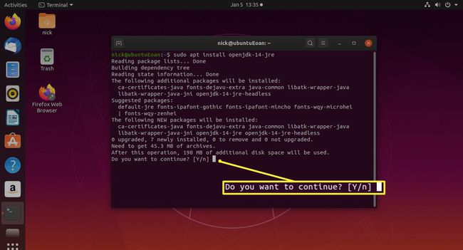 Ubuntu установить Java JRE