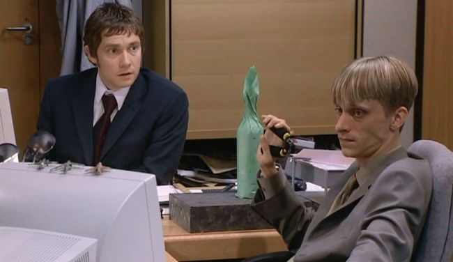 The Office(2001)에서 Martin Freeman과 Mackenzie Crook