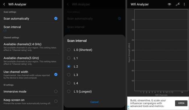 WLAN-Analyse-App