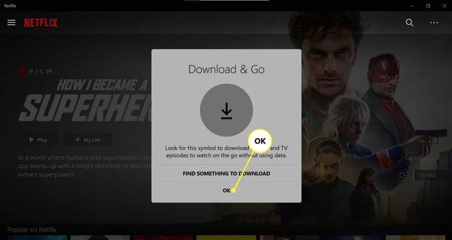 Netflix Windowsアプリのダウンロード＆ゴー通知でOK