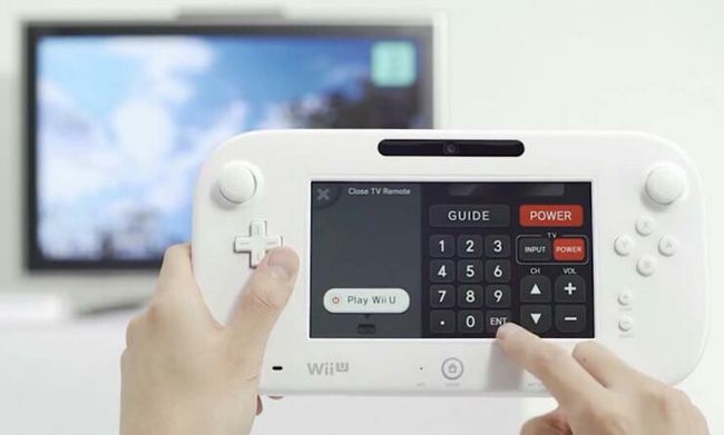 Wii U boste lahko uporabljali kot daljinski upravljalnik za televizor