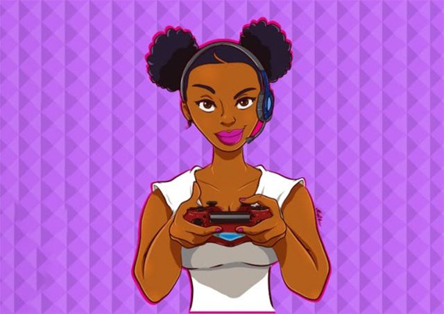 Логотип Black Girl Gamer