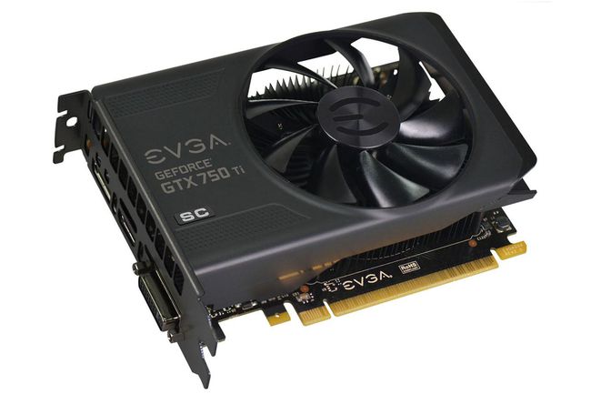 EVGA GeForce GTX750ゲームコンポーネント。