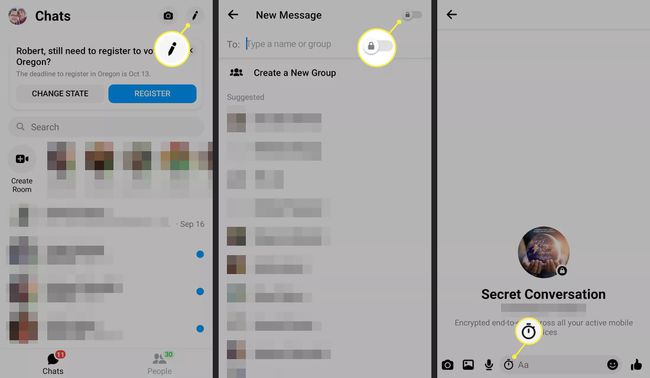 Kako započeti tajni razgovor u Facebook Messengeru