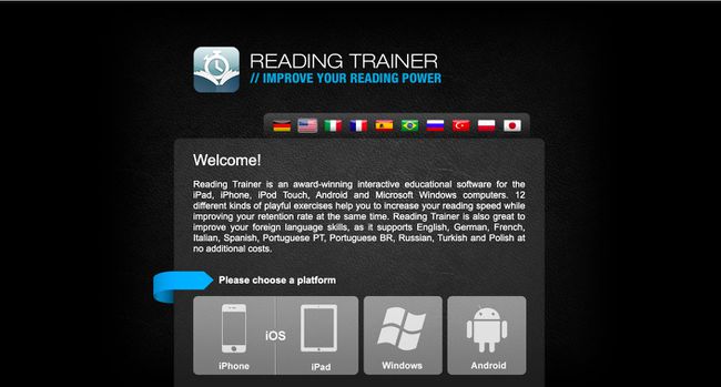 Aplikace pro rychlé čtení Reading Trainer pro iOS a Android