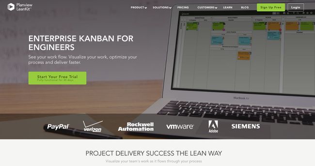 LeanKit Kanban-Website