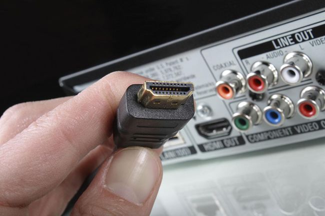 HDMI jungtis rankoje