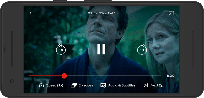 Netflixの再生コントロール