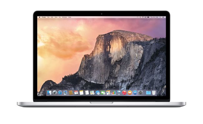OS X Yosemite MacBook Pro rendszeren