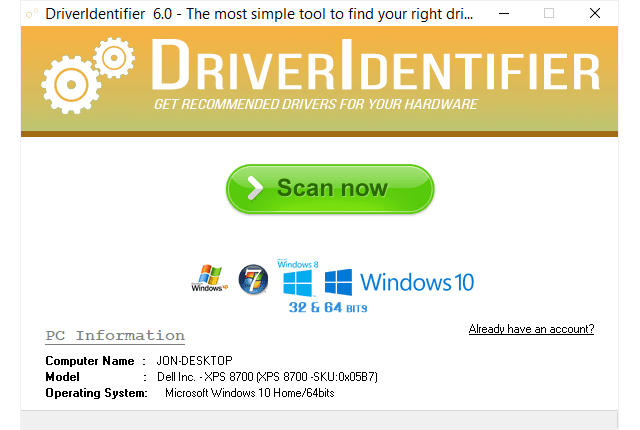 DriverIdentifier v6