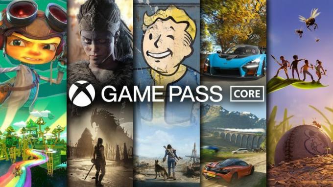 Xbox Game Pass Core のグラフィック。