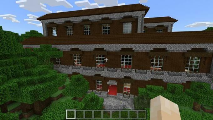 Minecraft の草原シードの邸宅