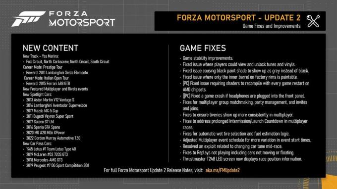 รูปภาพของ Forza Motorsport (2023) อัปเดต 2