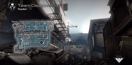 Call of Duty Ghosts Flooded ekraanipilt