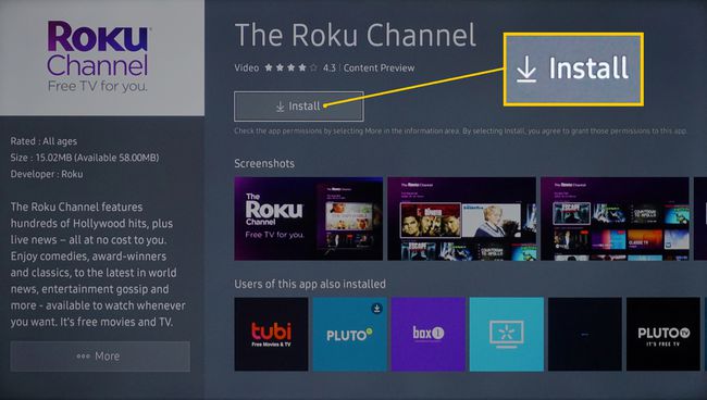 แอพ Samsung Smart TV – ติดตั้งแอพ Roku Channel