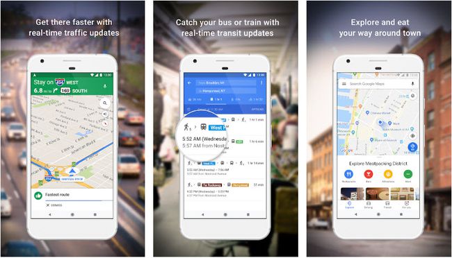 Google Maps -navigointisovellus Vuoden 2018 parhaat