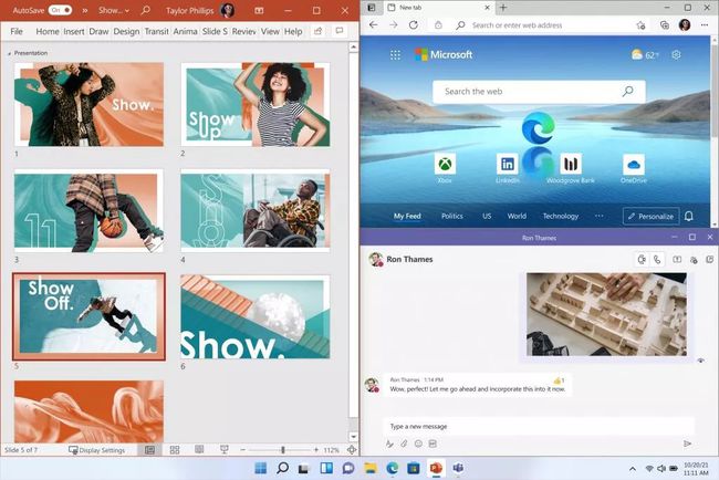Windows 11 Snap-paigutus