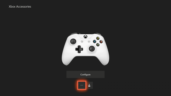 XboxOneアクセサリメニューのスクリーンショット。