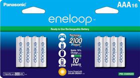 Panasonic 16-Pack Eneloop AA и AAA