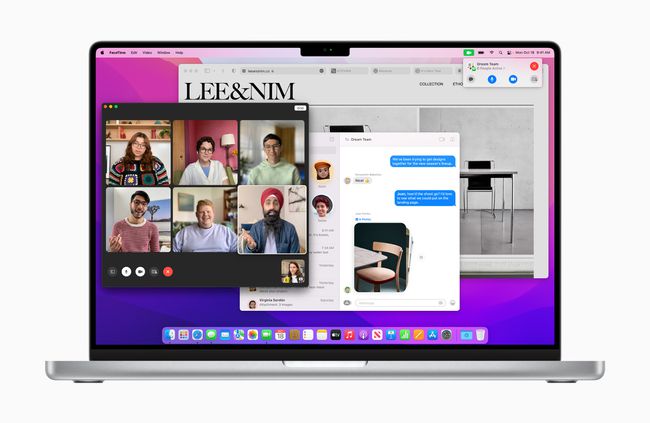 Facetime a macOS Monterey rendszeren