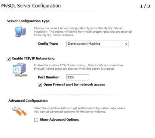 MySQLインストーラー画面