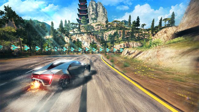 Captura de tela do Asphalt 8