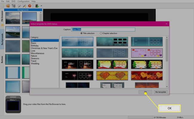 Претварање МП4 видео датотеке у ДВД у бесплатној апликацији ДВДСтилер.
