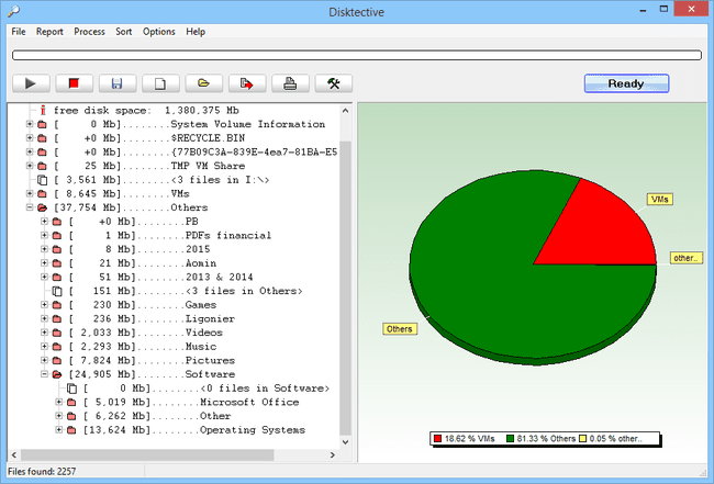 Disktective v6.0 sistemoje Windows 8