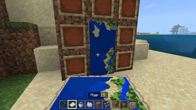 Minecraftの壁の連続マップ