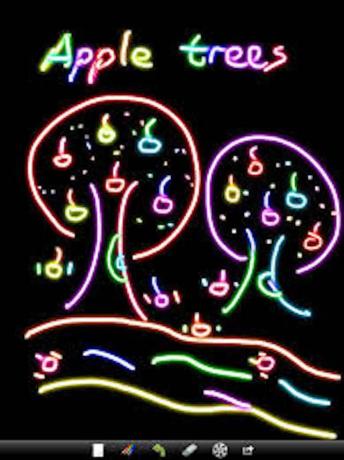 Kids Doodle Neon Zeichnung Android App für Kinder