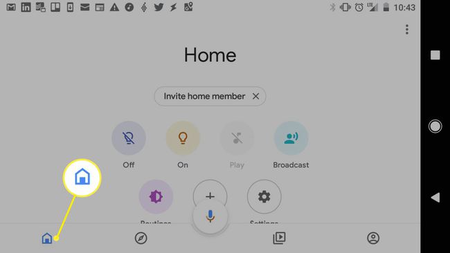 Google Home avaleht