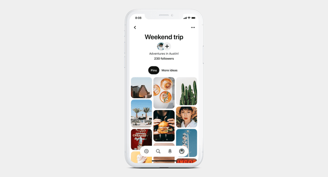 2019 uppdatering av Pinterest mobilapp
