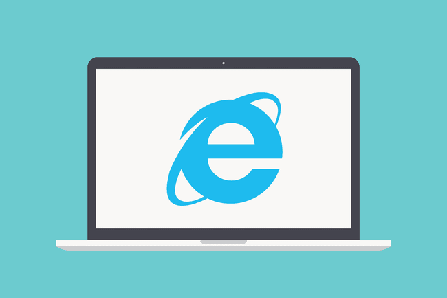 Internet Explorer 11 en una computadora portátil