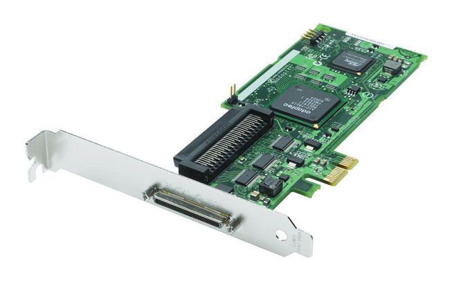 Adaptec 2248700-R U320 PCI Express X1 1 Kanallı SCSI Ana Bilgisayar Veri Yolu Adaptörü