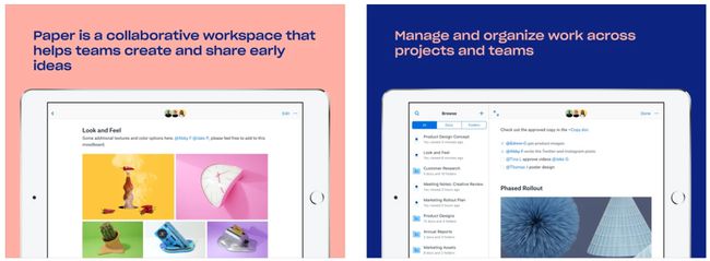 Paper by Dropbox iOS-App