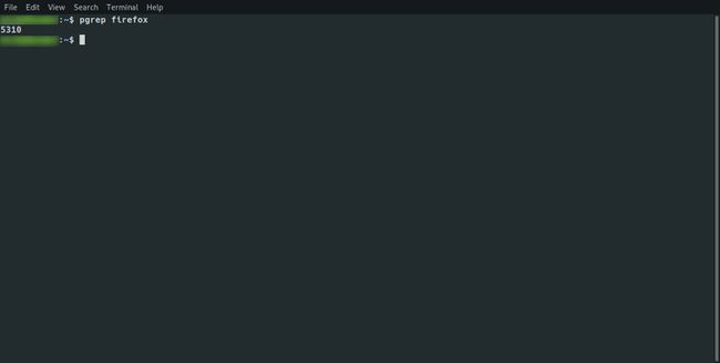 Linux pgrep Firefox