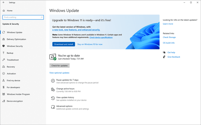 Windows 10'da Windows 11 güncelleme uyarısı