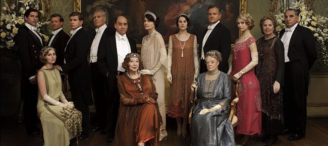 Fotografie promoțională Downton Abbey