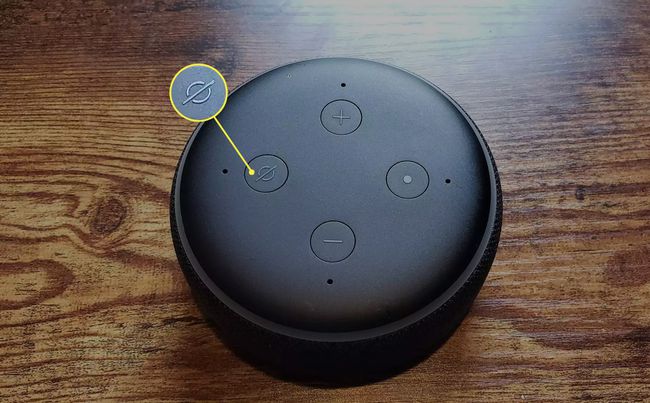 Amazon Echo Dot 2. põlvkonna mikrofoni nupp