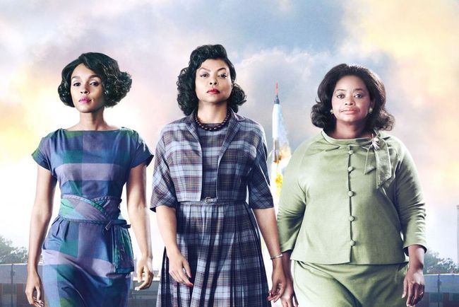 ธาราจิ ป. Henson, Octavia Spencer และ Janelle Monáe ใน Hidden Figures