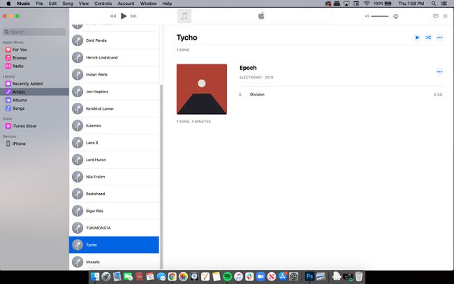 rankiniu būdu pridėti muzikos prie „iPhone Music“ programos