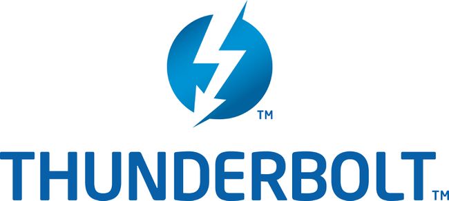 โลโก้โปรโตคอลการถ่ายโอนข้อมูล Thunderbolt