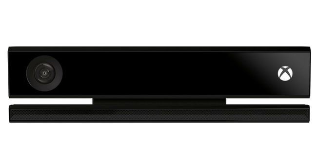 Uma foto do periférico Xbox One Kinect.