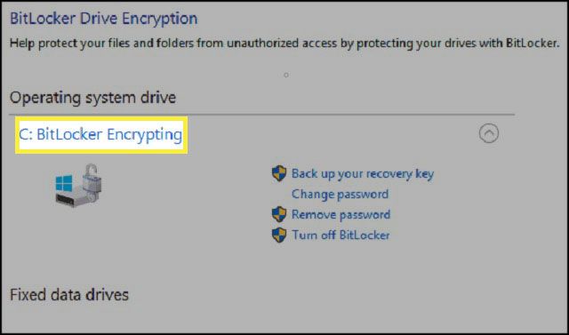 BitLocker-kryptering