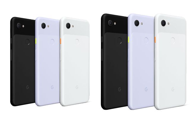 Telefoane Pixel 3a și Pixel 3a XL.