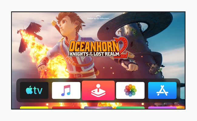 หน้าจอ Apple TV tvOS13 ของ Oceanhorn 2