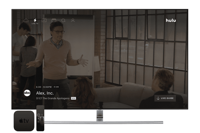 AppleTVのHulu