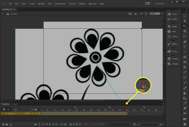 Adobe Animate CC'de bir animasyonu test etme