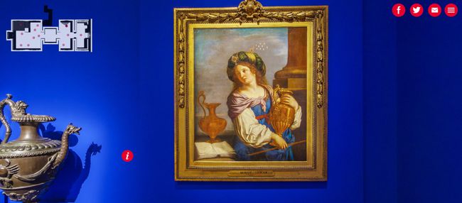 Ensimmäisen persoonan katsaus maalaukseen Louvren virtuaalikierroksella