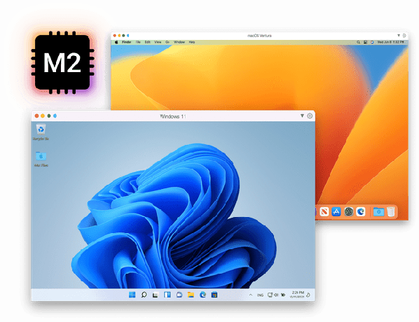Parallels Desktop 18 ühildub nüüd Apple'i M1 ja M2 kiipidega